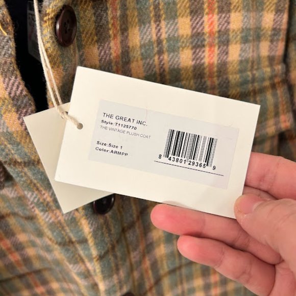 THE GREAT State Park Plaid Flannel Jacket - Picture 3 of 14